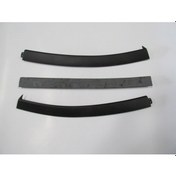 Resim 2003-2009 Cıtroen C3 Karlık Ön Tampon Altı Sağ-sol Set 3 Parça Spoıler Oem No: 7414.sz 