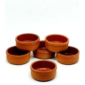 Resim 6 Adet Toprak Güveç Kase Toprak Güveç Seti Fırın Sütlaç Kasesi Diğer 