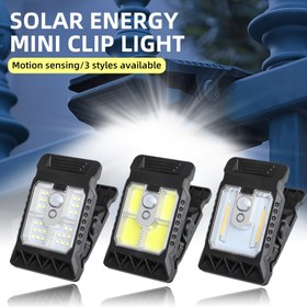 Resim 1 adet MACROCOSM Güneş Klips Işık - Şarj Edilebilir, Hareket Sensörlü Bahçe Lambası, Ayarlanabilir Parlaklık ve Açı, 3 Stil Mevcut, 3 Mod, IP65 Su Geçirmez, Yol, Bahçe, Yürüyüş Yolu, Veranda, Çim Aydınlatması, Veranda Aydınlatması | Şık Dış Mekan Işığı | Dayanıklı Plastik Lamba Şefferi 