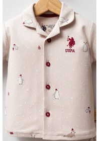 Resim U.s. Polo Assn Erkek Bebek Krem Takım Usb2532-c-v1 Krem 