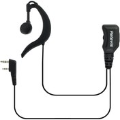 Resim GÜMRÜK BEY Walkie Talkie G Şekilli Mikrofonlu Kulaklık 2 Pin Ayarlanabilir RT22 RT21 Baofeng UV-5R 888S Uyumlu 