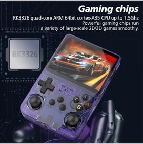 Resim Prest R36s Omaze Oyun Konsolu El Atarisi Arkos Işletim Sistemi 64 Gb Hafıza 15.000 Oyun 3.5 Inch Ekran 