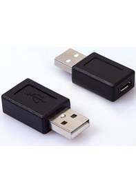 Resim Usb Erkek Micro Usb Dişi Usb Çevirici Adaptör 