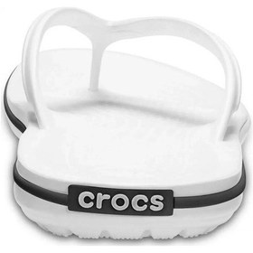 Resim Crocs 11033 - Crocband Flıp 100-whıte Parmak Arası Unisex Terlik Beyaz 