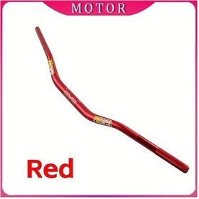 Resim Xuweiwei Aluminum Handlebar Riser Red Motocross Off Road Motorcycles Honda Ktm Yamaha Dirt Bike 