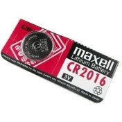 Resim Maxell Cr2016 Lityum Hafıza Pili 10'Lu 
