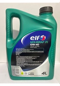 Resim Elf Moligraf F1 10W-40 A3/B4 Sentetik Motor Yağı 4 L 