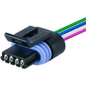 Resim Rölanti Motoru Ve Map Sensör Soketi 4 Pin 