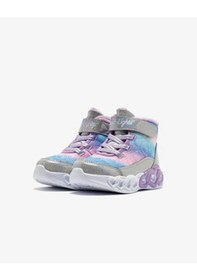 Resim Skechers Infinite Heart Lights - Lovin Hearts Kız Çocuk Gri Işıklı Bot Karışık 