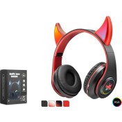 Resim Hadron SY39 Bt Kulaklık Şeytan Ledli 