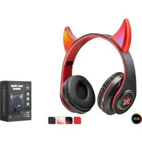 Resim Hadron SY39 Bt Kulaklık Şeytan Ledli 