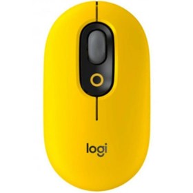 Resim Logitech POP Emoji 910-006546 Sarı Sessiz Optik Kablosuz Mouse - Teşhir 