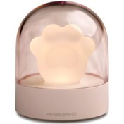 Resim Metabagua Sevimli Yavru Kedi Gece Işığı Sevimli Çizgi Miyav Pençe Gece Işığı K77nız Açık Pembe 