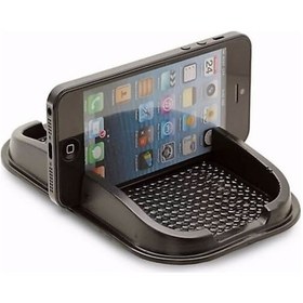 Resim Havuzlu Torpido Üstü Araba Telefon Tutucu Kaydırmaz Ped 