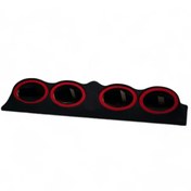 Resim YSN TUNİNG Tofaş Kartal Uyumlu Kırmızı Renkli Halkalı Pandizot Oval 4x6x9 cm 