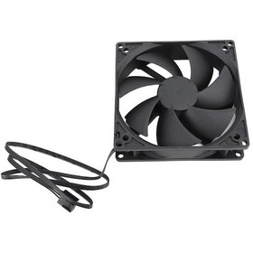 Resim Xindoker 100mm 4pın Pwm Bilgisayar Kasası Fanı, Çift Topaklı Rulmanlı, 1800rpm Hız, 44.2cfm Akış, 28.8dba Düşük Gürültü, Sürekli Kullanıma Uygun, Pc Soğutma 