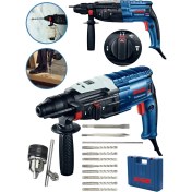 Resim Dragro Alman Pro 4200 Çelik Şanzuman Bakir Sargili Kırıcı Delici Matkap + 10 Adet Uç Yedek Mandren 