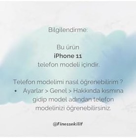 Resim Iphone 11 ile Uyumlu Jackboys Minimalist Poster Tasarım Baskılı Şeffaf Kılıf 