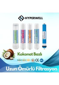 Resim Hyperwell Naturel Premium 13 Aşamalı Pompalı Su Arıtma Cihazı 