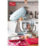 Resim Smeg 50's Style Retro Pastel Mavi Stand Mikser Smf02pbeu 