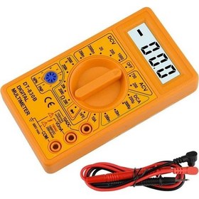 Resim Zhltools Dijital Avometre Multimetre Ölçü Aleti Akım Ölçer Dt-830b 