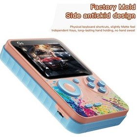 Resim Sıpın Taşınabilir Retro Renkli Pil Oyun, Oyun Konsolu İnç Geeroyoo G5 Ekran, 500 3.0 1000mah - Xu 