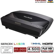 Resim VIEWSONIC LS830 4500 Ansi Lumen 1920*1080 Full HD Laser Phospor ULTRA KISA MESAFE DLP Projeksiyon 
