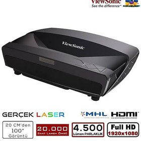 Resim VIEWSONIC LS830 4500 Ansi Lumen 1920*1080 Full HD Laser Phospor ULTRA KISA MESAFE DLP Projeksiyon 
