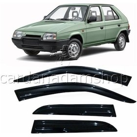 Resim 1995 Skoda Favorit Cam Rüzgarlığı Araca Birebir Uyumlu 4Lü Set 