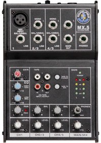 Resim Topp Pro Mx.5 Deck Mikser 5 Kanal 