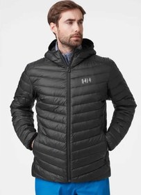 Resim Helly Hansen Verglas Hooded Insulator Erkek Kaz Tüyü Mont Siyah 