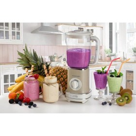Resim Ariete Vintage Sürahili Blender 500 W 1,5 lt Kapasite ile Smoothie ve Meyve Karışımları İçin 00C056813AR0 