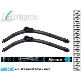 Resim Ön Cam Sağ Sol Silecek Süpürgesi Takım Peugeot 3008 Suv 2017-2021 