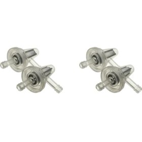 Resim Woodpool 4x Kar Arabası Şeffaf Sıralı Gaz Sağ Açı Filtre 1/4 6/7mm Bisiklet (Yurt Dışından) 