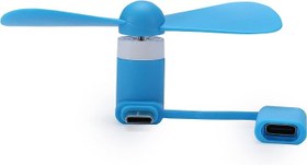 Resim Mini Cep Telefonu Fanı - iPhone, iPad, Android Akıllı Telefon, Tablet ile Uyumlu 2'si 1 arada Fan - Renkli ve Güçlü - Cep Telefonu Yaz Aksesuarları - (6'lı Paket) 