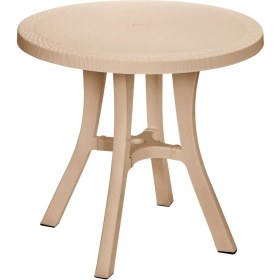 Resim Royal Yuvarlak Balkon Masası 80 Cm Cappucino 