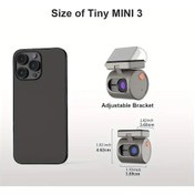 Resim Tongdashop Kawa Mını 3 Dash Cam 1296p Qhd Araç Kamerası Ses Kontrolü Gece Görüşü 24h Park Cj4512 Starlight 