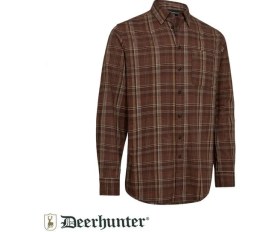 Resim Deerhunter Ashton 58749 Kahve Kareli Gömlek 41/42 