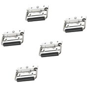 Resim 5pcs Spring Rusts İle Katlanır Kulplar Bavullar İçin Konforlu Kavrama Kulpları Kapı Donanım Kutuları 