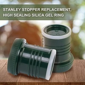 Resim ChangTa Parts Shop Yedek Termos Tıpası Stanley Klasik Vakum Yalıtımlı Geniş Ağızlı Şişe için 1, 1 QT, 2 QT, Changta | Parts Shop 1.1 QT & 2 QT Geniş Ağızlı Şişeler için Yedek Termos Durdurucu, Sızdırmaz Su Şişesi Kapağı Yedek Parçalar 