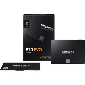 Resim 4TB 870 Evo 560MB-530MB-s Sata 2.5" SSD (MZ-77E4T0BW) 