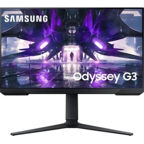 Resim Samsung Odyssey G3 24" 144Hz 1ms FreeSync VA Panel (DP + HDMI, PİVOT) Full Hd Gaming Monitör LS24AG30ANUXUF 
