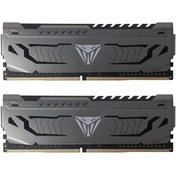 Resim Patriot Pvs416g320c6k 16gb (8gbx2) 3200mhz Ddr4 Dual Vıper Steel Black Gaming Masaüstü Ram 