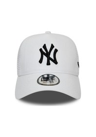 Resim New York Yankees Beyaz Trucker 12285467 Şapka Beyaz 