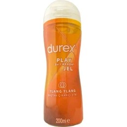 Resim Durex Play 2si1 Arada Ylang Ylang Uyarıcılı & Kayganlaştırıcılı Jel 200 ml + Siyah Deri Strap-On Kemeri + Hediye 