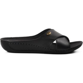 Resim Siyah Anatomik Kadın Günlük Terlik 16.032 Siyah 