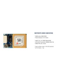 Resim Matek Systems Gnss & Compass Sam-m10q Gps 
