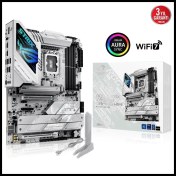 Resim Asus Rog Strıx Z890-A Gamıng Wıfı, 9066MHZ Oc, 4xddr5, 5x M.2, Hdmı, Dp, 2xthunderbolt, 2xtype-C, Wi-Fi 7, Bluetooth 5.4, Intel Core Ultra Cpu(Seri 2), LGA1851 Soket, Gaming Anakart 