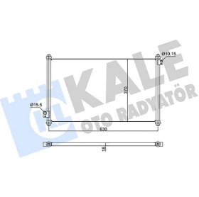 Resim Kondenser Al/pl/brz Accord 6 80100s84a00 