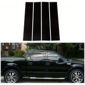 Resim Globalbloom Ford F150 2004-2014 Kapı Trim Süsü Siyah Plastik Dekoratif Çerçeve 